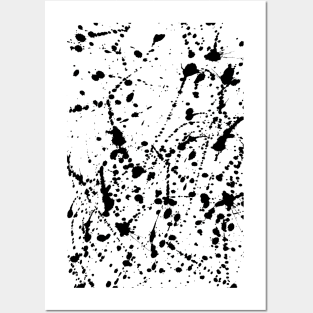 Splat White Posters and Art